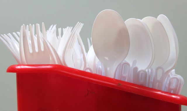 England will ban single-use plastic plates and cutlery for environmental reasons