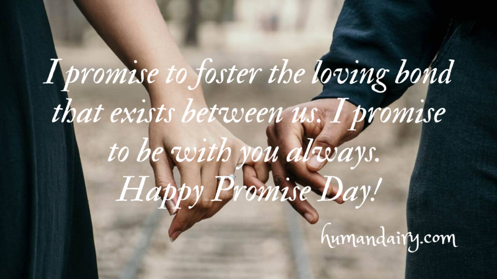 Promise Day Quotes, Wishes and Messages