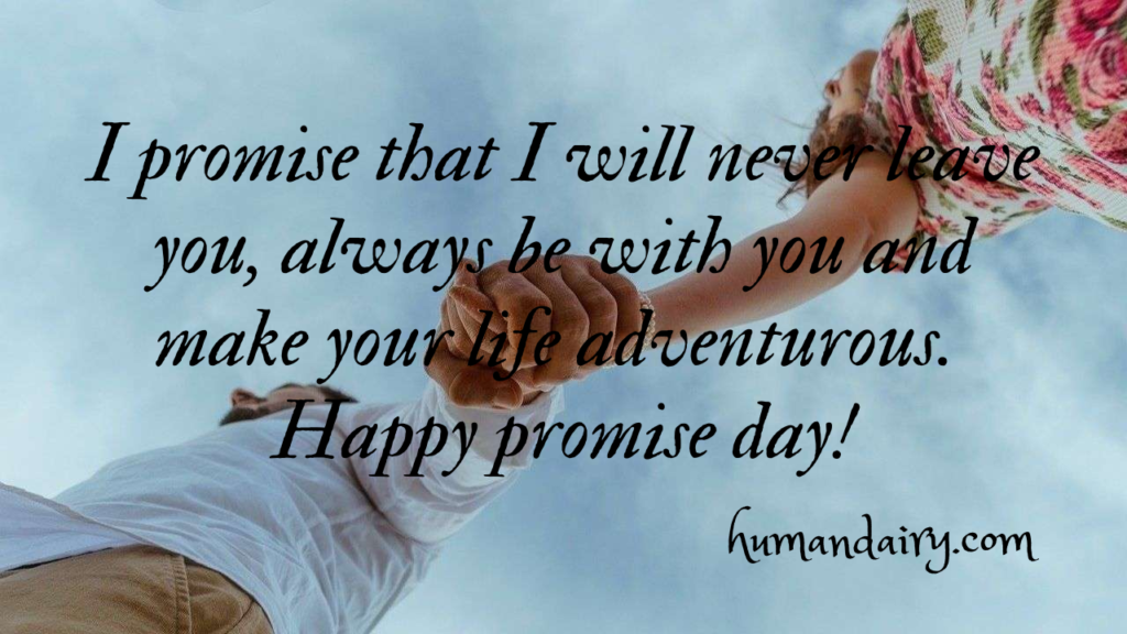 Promise Day Quotes, Wishes and Messages