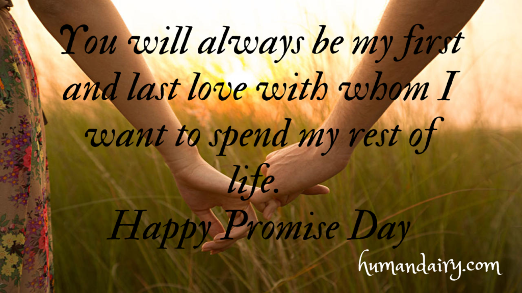 Promise Day Quotes, Wishes and Messages