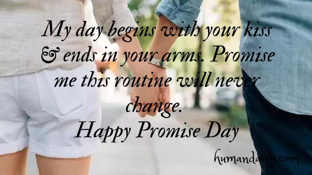 Promise Day Quotes, Wishes and Messages