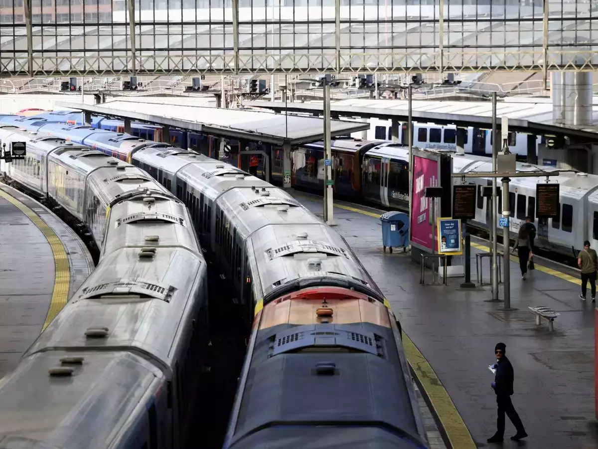 Most UK train services out of action as five days of strikes begin