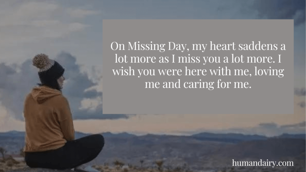 Happy Missing Day 2023: Wishes, Quotes and Messages