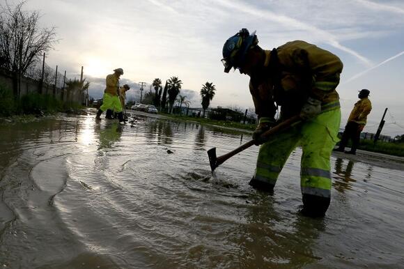 Nearly 150,000 without electricity as bomb cyclone slams California